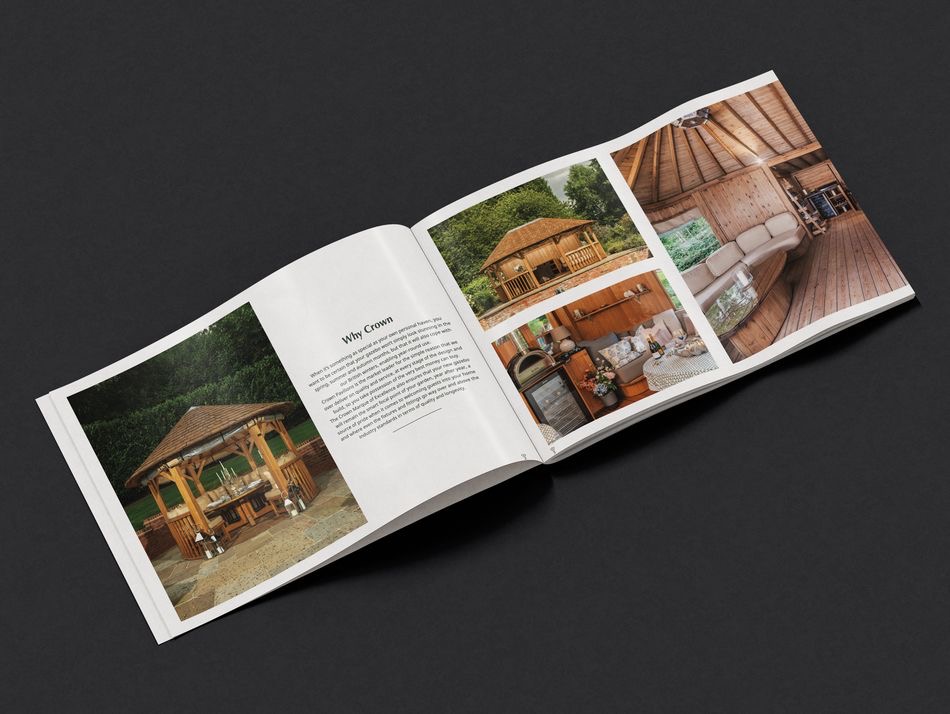 Crown Pavilions Luxury Gazebos brochure